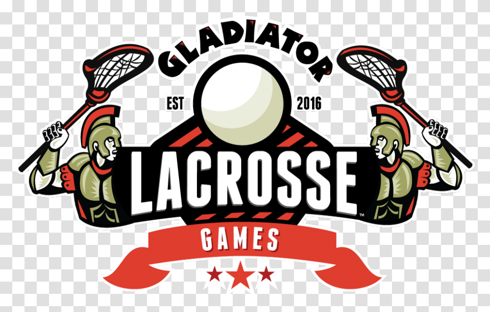 Gladiator Lacrosse Games Lacrosse Tournament Logo, Label, Text, Sport, Sticker Transparent Png