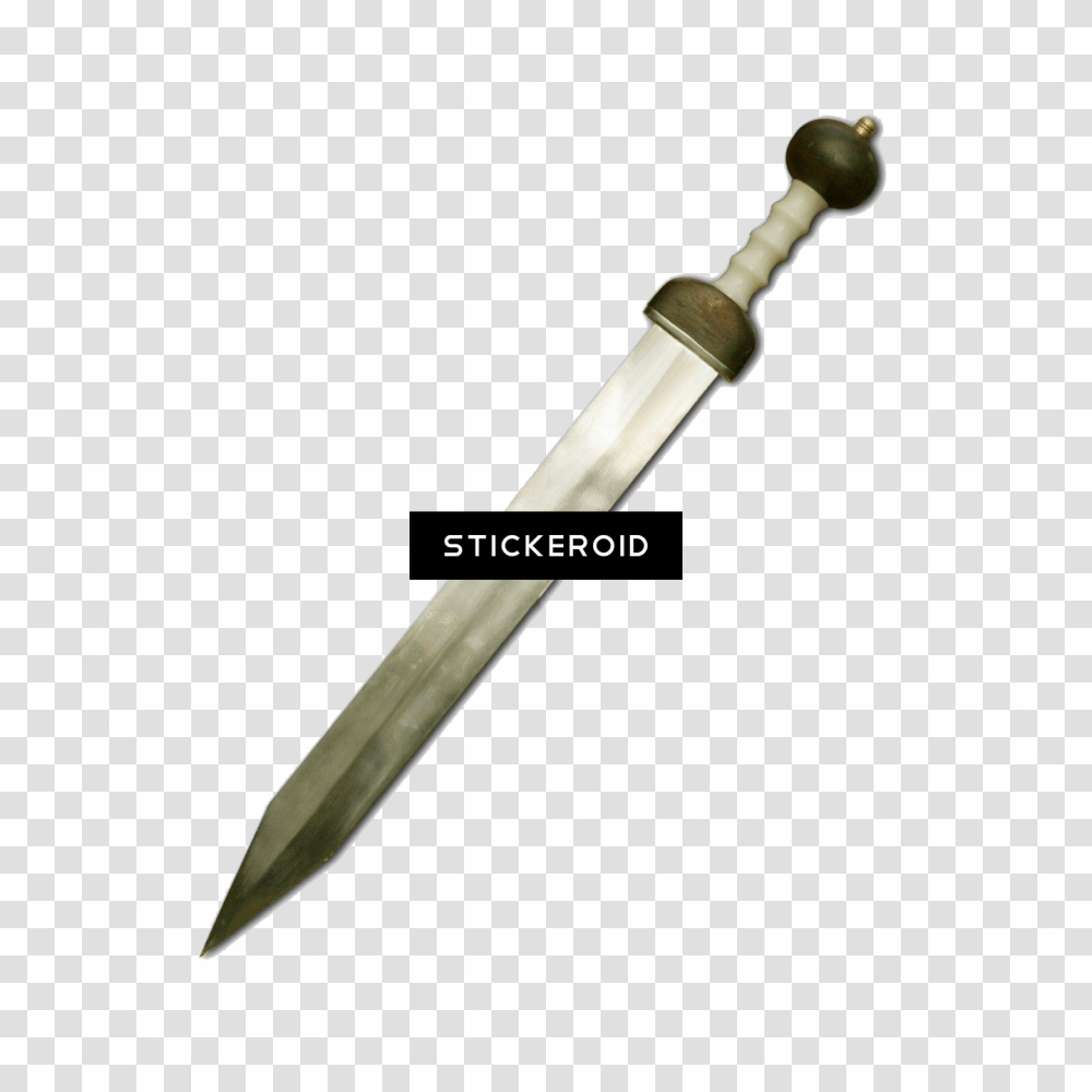 Gladiator Sword Sword, Weapon, Weaponry, Blade, Knife Transparent Png