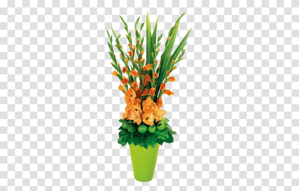 Gladiolus Flower Arrangements, Plant, Blossom, Flower Bouquet Transparent Png