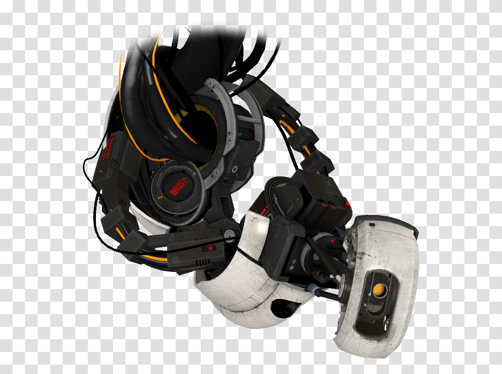 Glados, Helmet, Apparel, Wheel Transparent Png