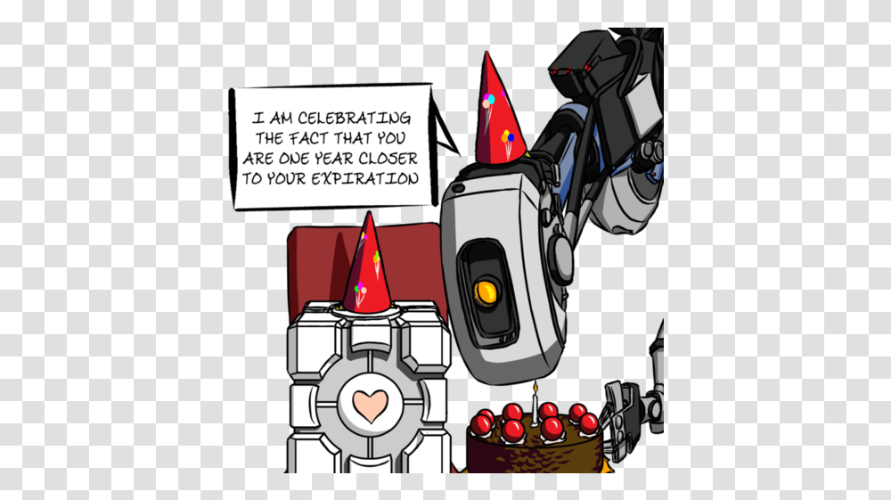 Glados Voice Needed Glados Birthday, Robot, Costume, Bicycle, Vehicle Transparent Png