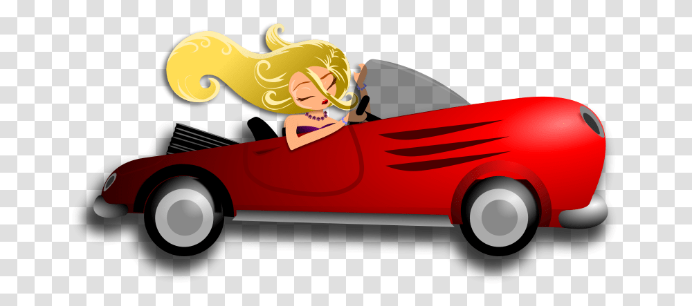 Glamorous Lady Driving By, Sport, Car, Vehicle, Transportation Transparent Png