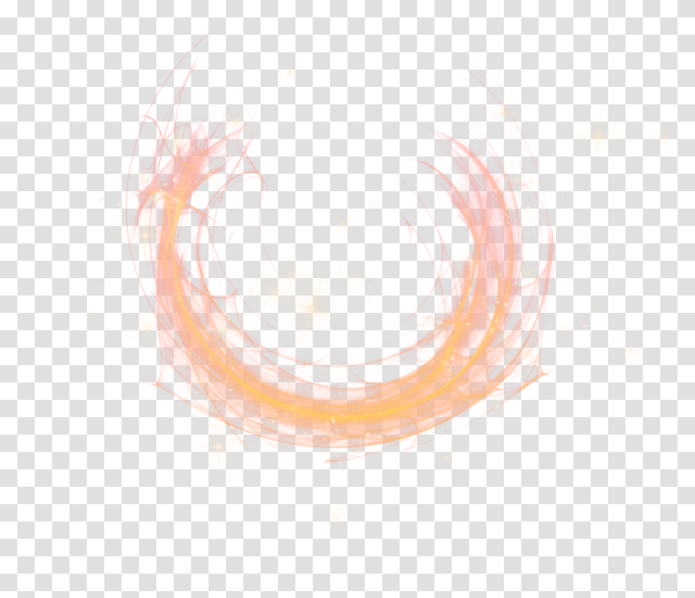Glare Light Effect Orange Frame Kpop Freetoedit Sketch, Chandelier Transparent Png