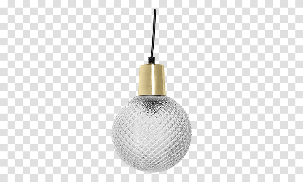 Glass Ball Suspension Textured Glass Pendant Light, Lamp, Light Fixture, Ceiling Light Transparent Png