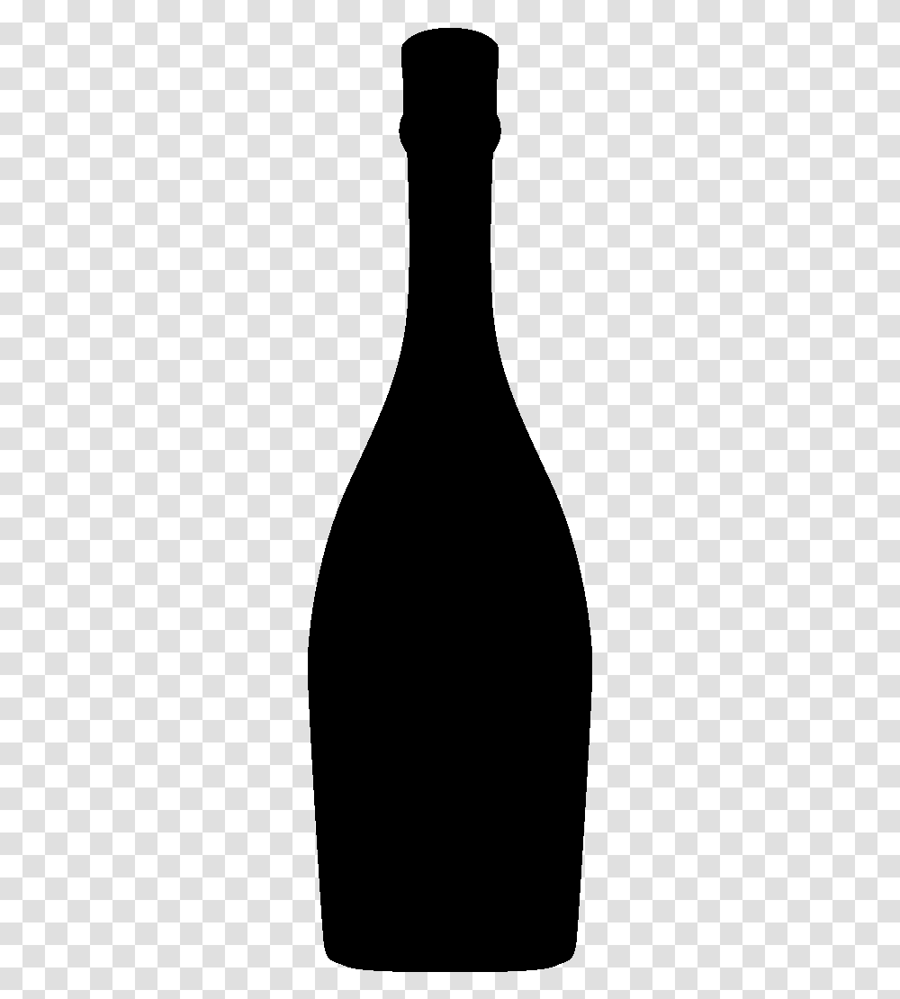 Glass Beer Champagne Bottle Wine Free Photo Clipart Glass Bottle, Gray Transparent Png