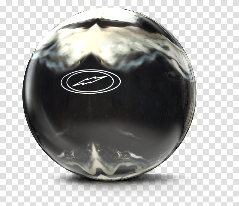 Glass Black And Silver Mix Bowling Ball, Helmet, Apparel, Sport Transparent Png
