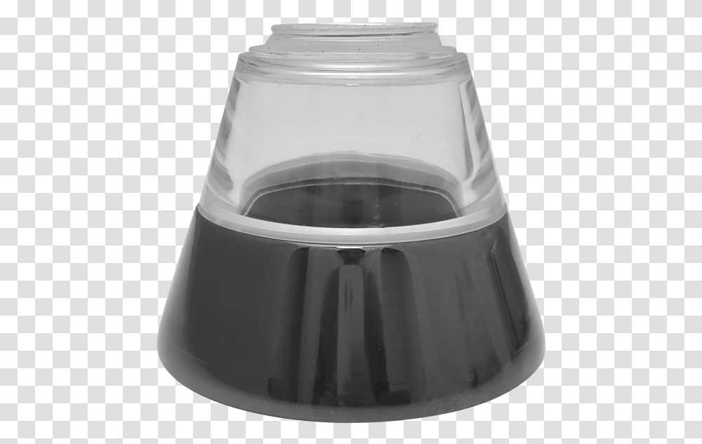 Glass Black Nickel 1 Monochrome, Bowl, Milk, Beverage, Jar Transparent Png