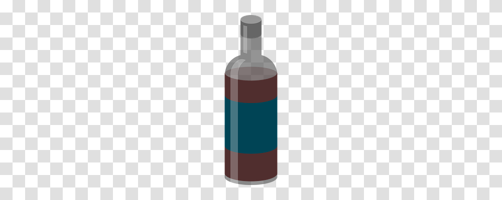 Glass Bottle Drink, Beverage, Cylinder, Pop Bottle Transparent Png