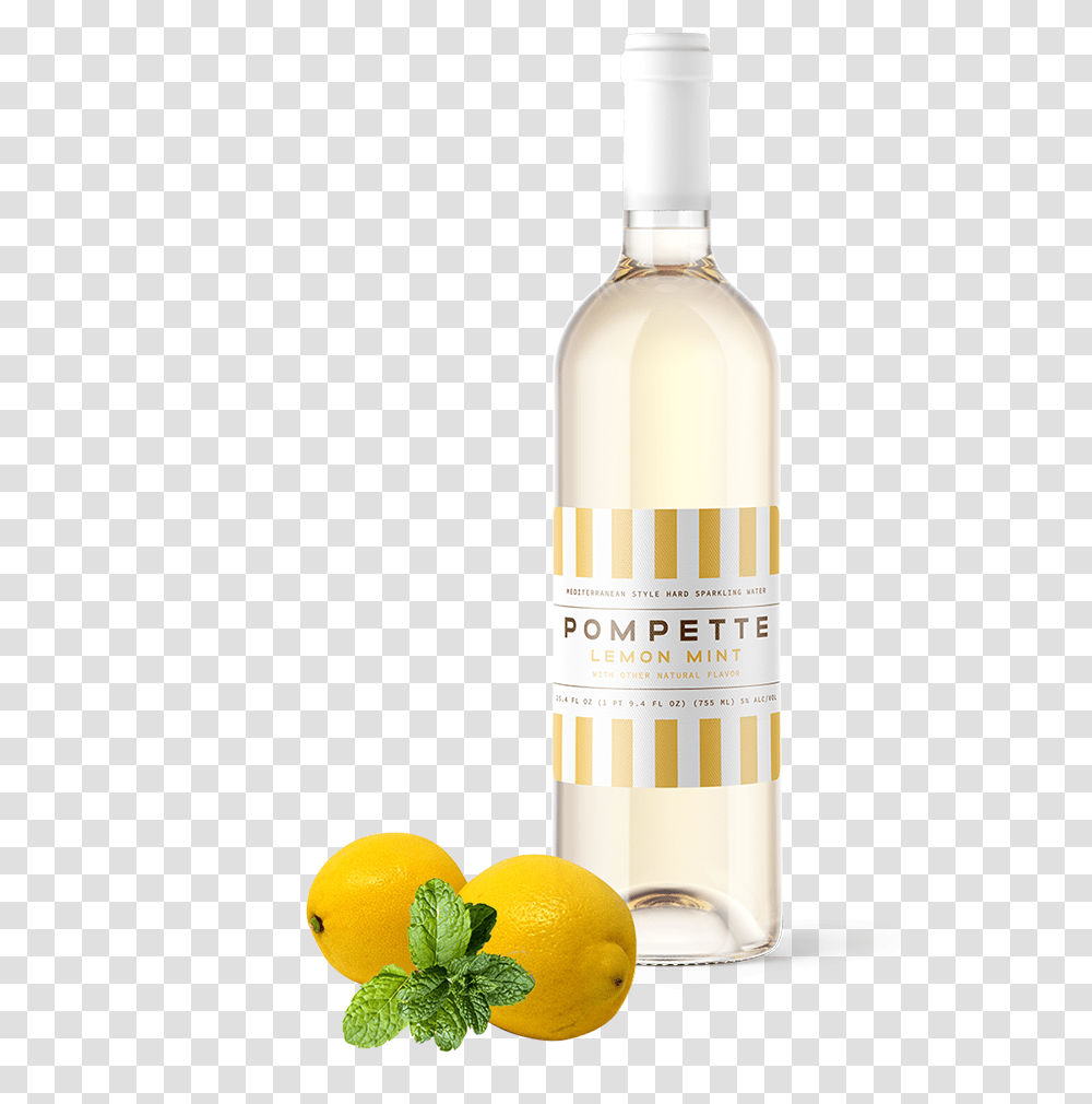 Glass Bottle, Citrus Fruit, Plant, Food, Beverage Transparent Png