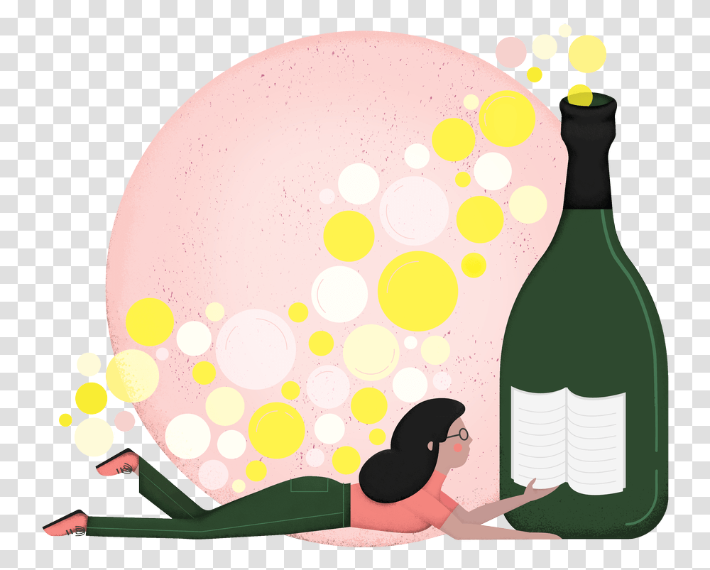 Glass Bottle Clipart Champagne, Wine, Alcohol, Beverage, Drink Transparent Png