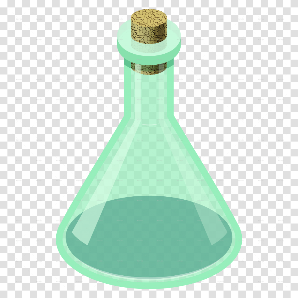 Glass Bottle, Cork, Lamp Transparent Png