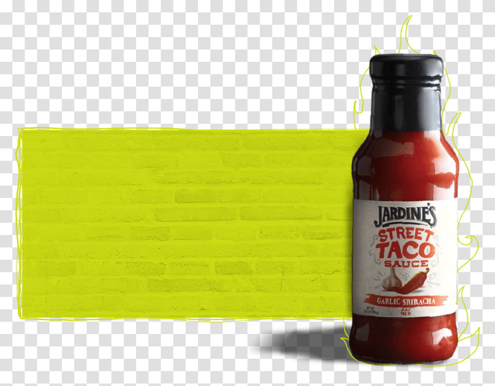 Glass Bottle, Ketchup, Food, Beverage, Drink Transparent Png