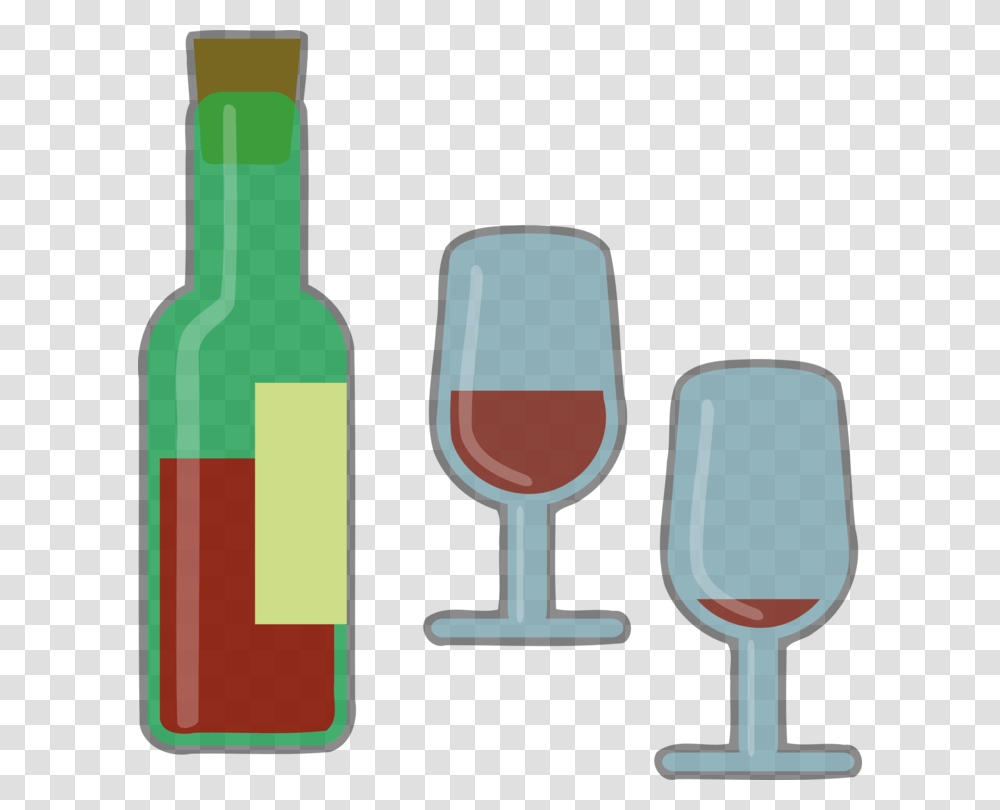Glass Bottledrinkwareglass Glass Bottle, Wine, Alcohol, Beverage, Wine Glass Transparent Png