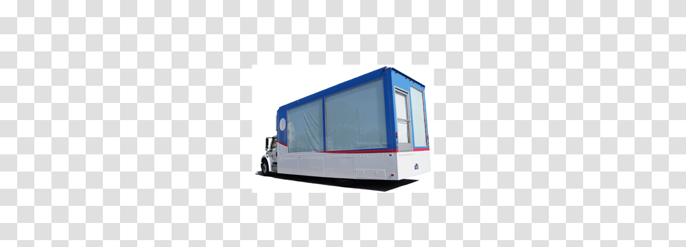 Glass Box Truck, Vehicle, Transportation, Moving Van, Caravan Transparent Png