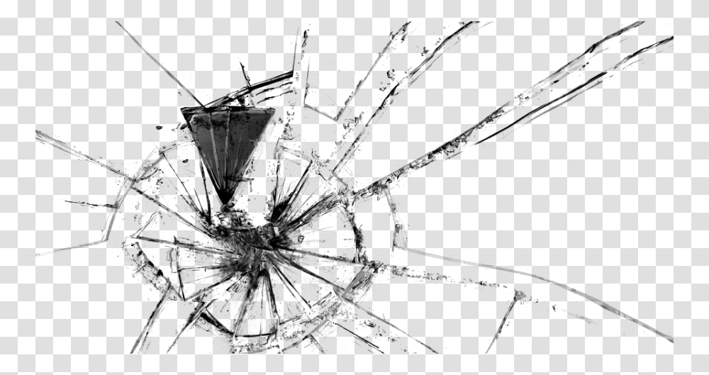 Glass Brokenglass Broken Shattered Brokenwindow Freetoedit Breaking Glass Effect, Gray, World Of Warcraft Transparent Png