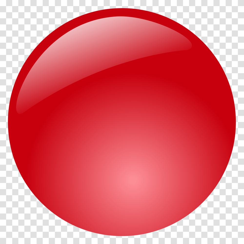 Glass Button Red, Sphere, Balloon Transparent Png