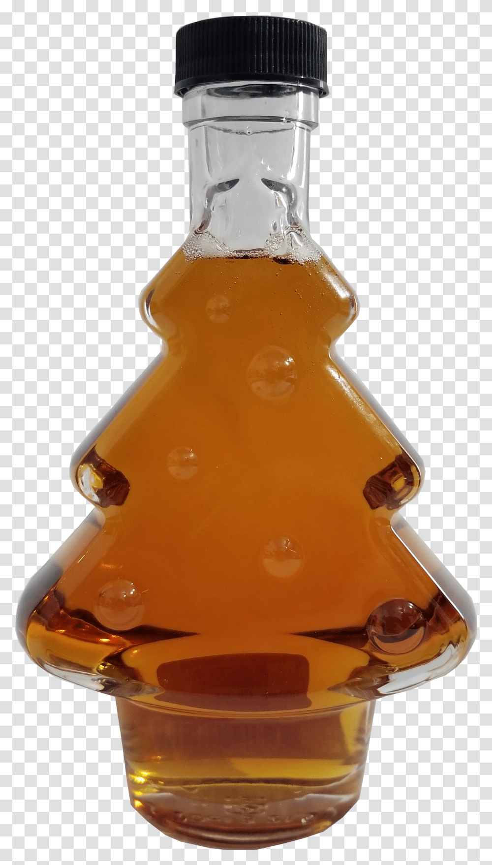 Glass Christmas TreeTitle 200ml Glass Christmas Glass Bottle, Beverage, Drink, Food, Juice Transparent Png