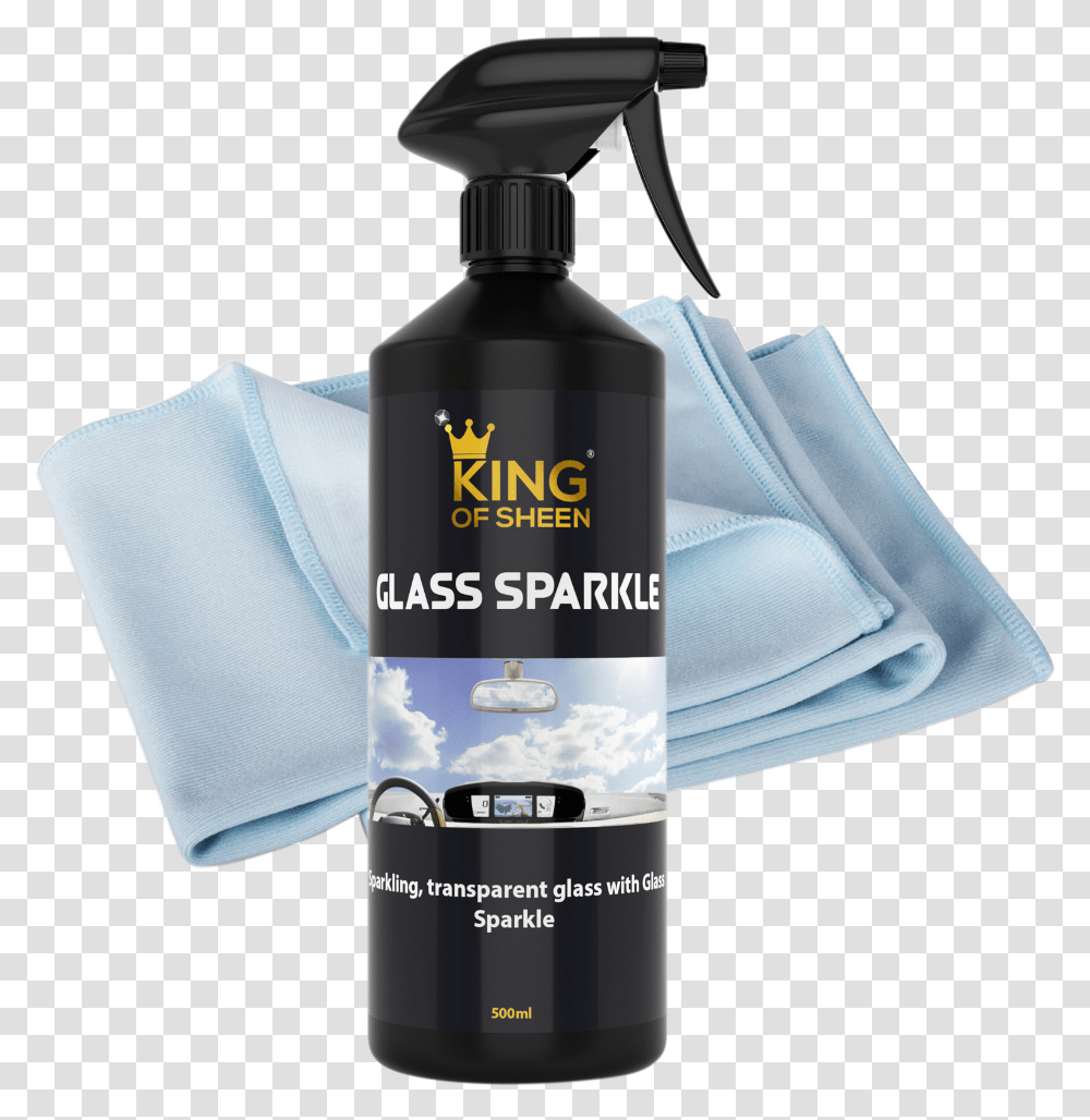 Glass Cleaner For Sparkling Car Wash, Bottle, Can, Tin, Aluminium Transparent Png