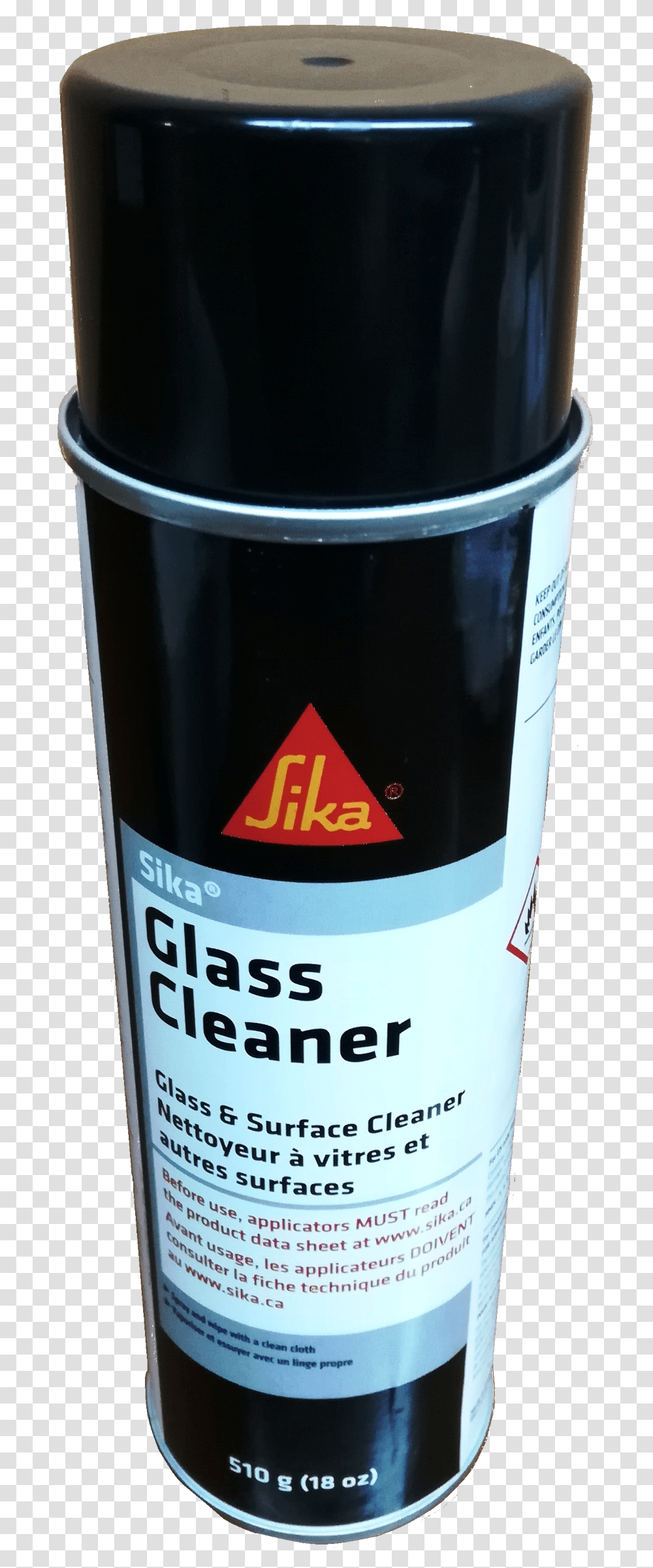 Glass Cleaner Sika Cylinder, Tin, Can, Beer, Alcohol Transparent Png