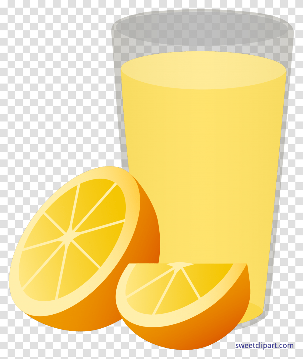 Glass Clipart Lemon Cartoon Orange Juice Clipart, Beverage, Drink, Lamp Transparent Png