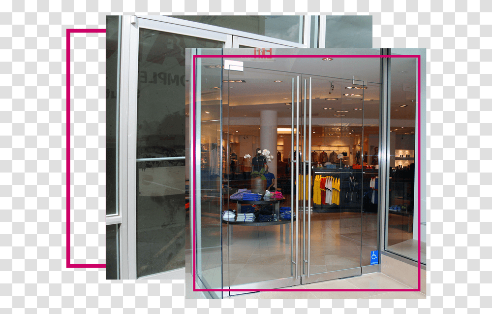 Glass Door Store Front Retail Store Glass Door, Folding Door, Sliding Door, Revolving Door, Shop Transparent Png