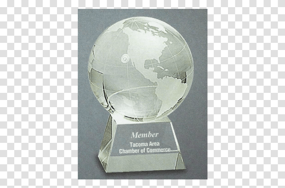 Glass Globe Trophy Globe, Outer Space, Astronomy, Universe, Planet Transparent Png
