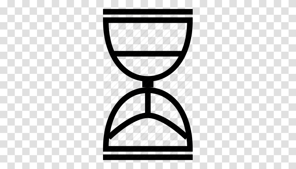 Glass Hour Sand Timer Icon, Tabletop, Logo Transparent Png