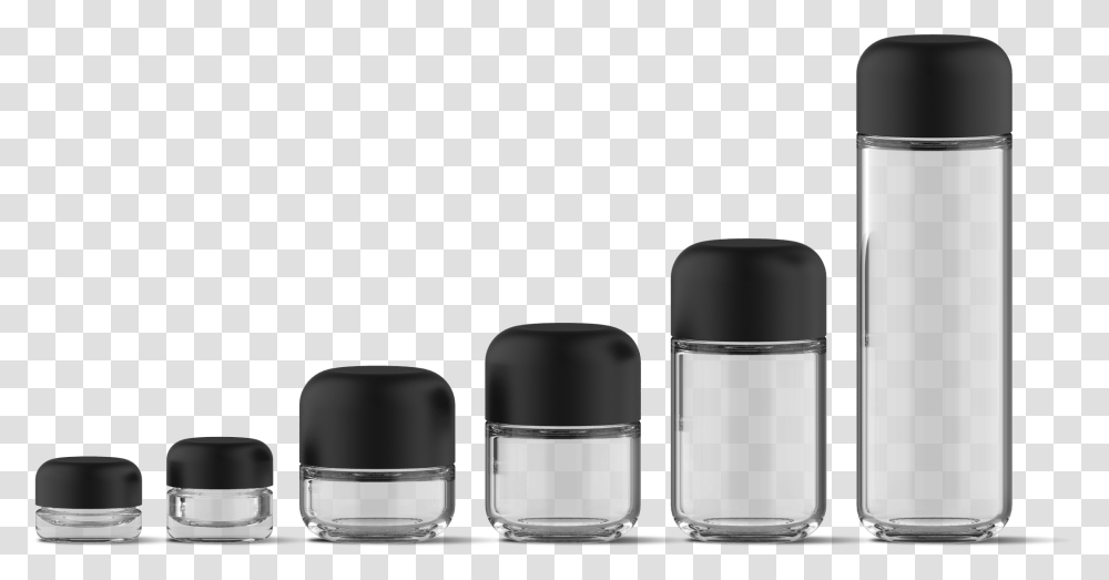 Glass Jar Pollen Gear Jars, Bottle, Cosmetics, Perfume, Shaker Transparent Png