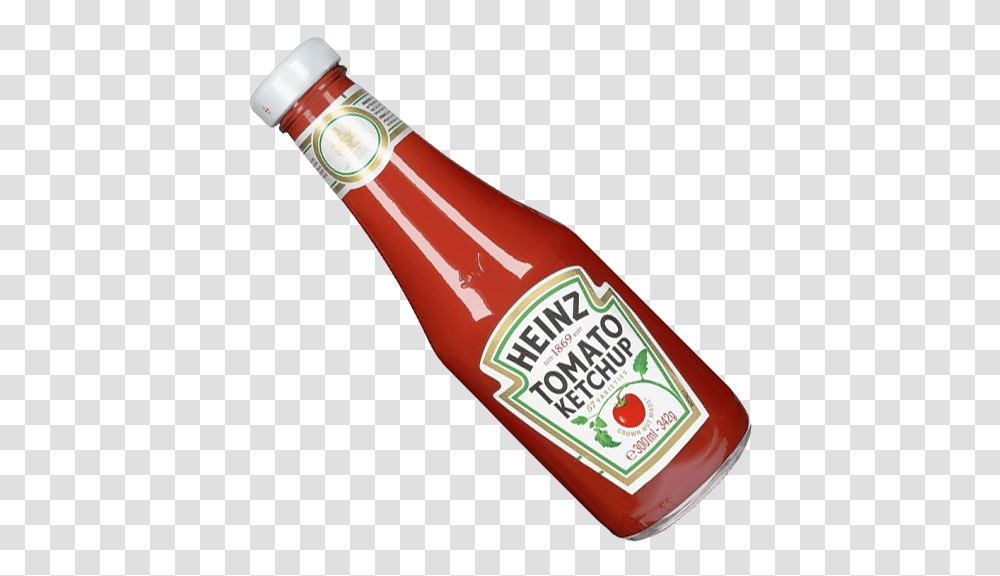 Glass Ketchup Bottle Heinz Ketchup, Food Transparent Png