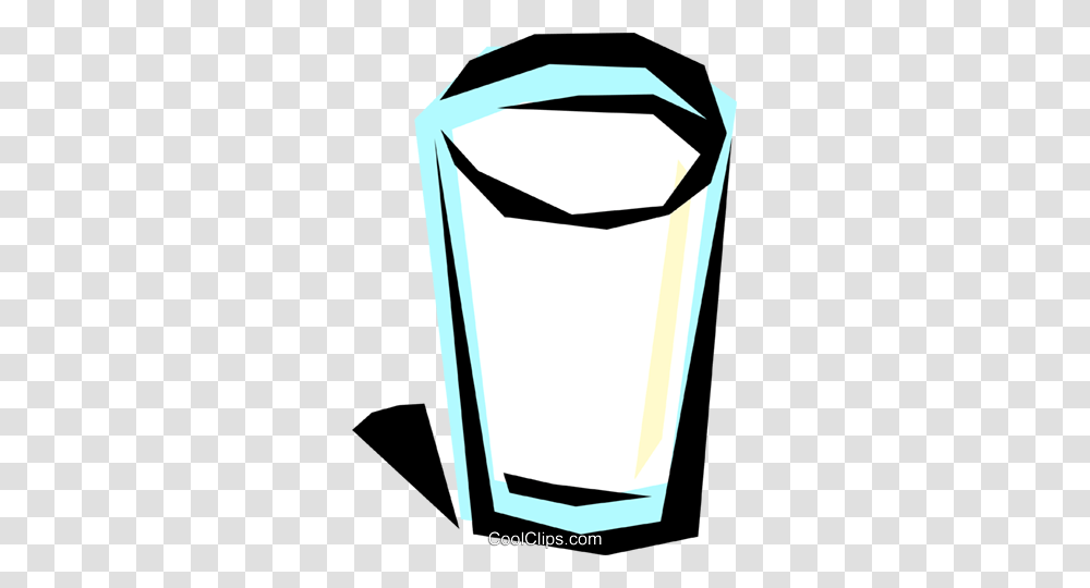Glass Of Milk Royalty Free Vector Clip Art Illustration, Label, Recycling Symbol, Tin, Paper Transparent Png