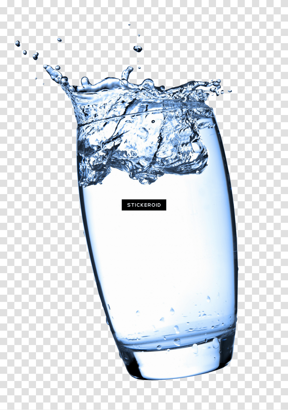 Glass Of Water Hd Download Background Water Glass, Beverage, Drink, Bottle, Beer Glass Transparent Png