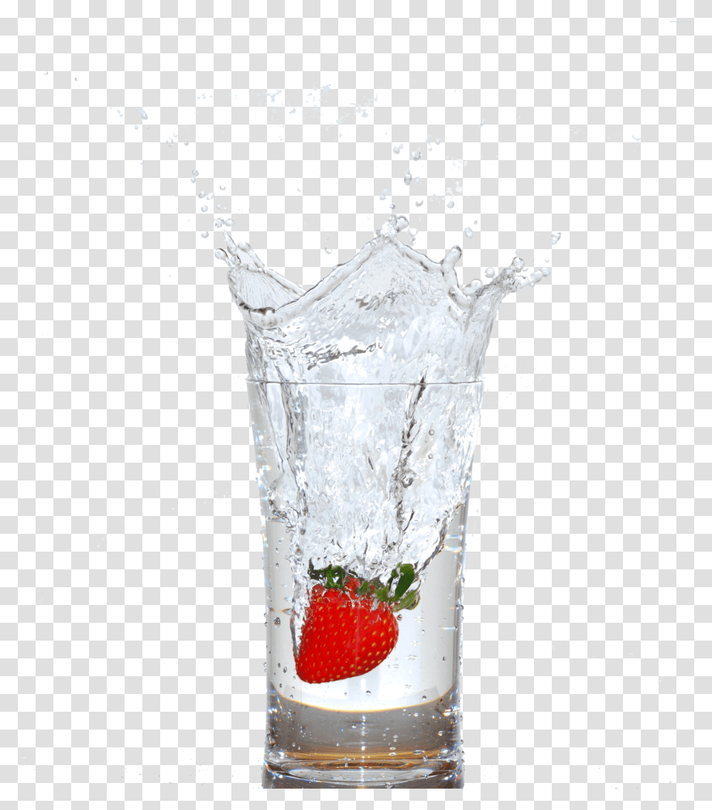 Glass Of Water With Fruit, Plant, Potted Plant, Vase, Jar Transparent Png