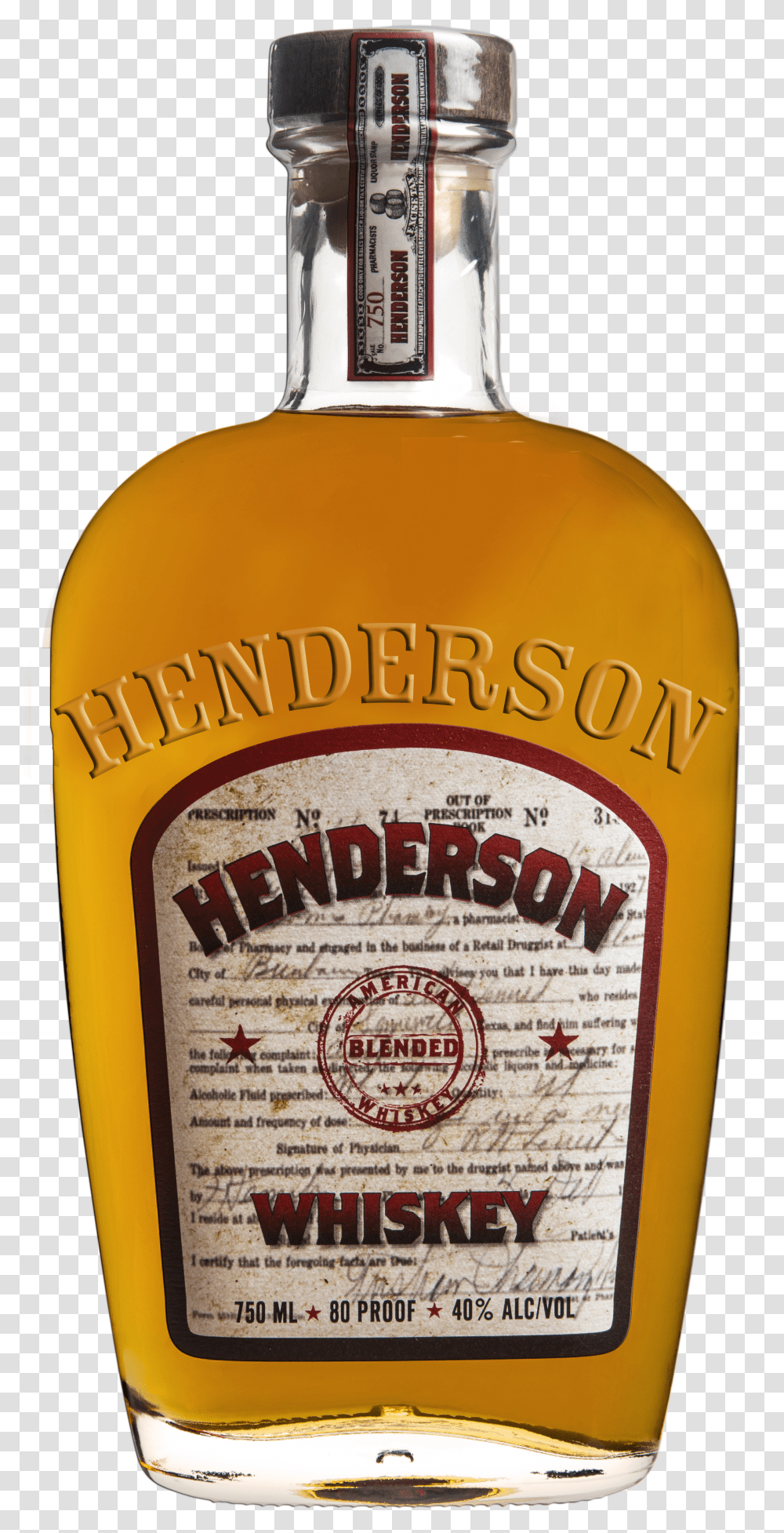 Glass Of Whiskey Henderson Whiskey Transparent Png