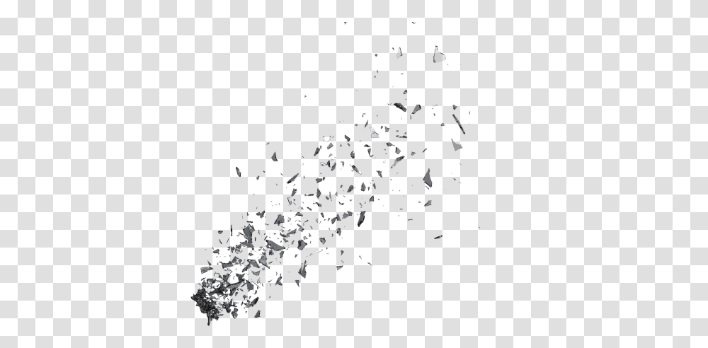 Glass Shattering, Confetti, Paper Transparent Png