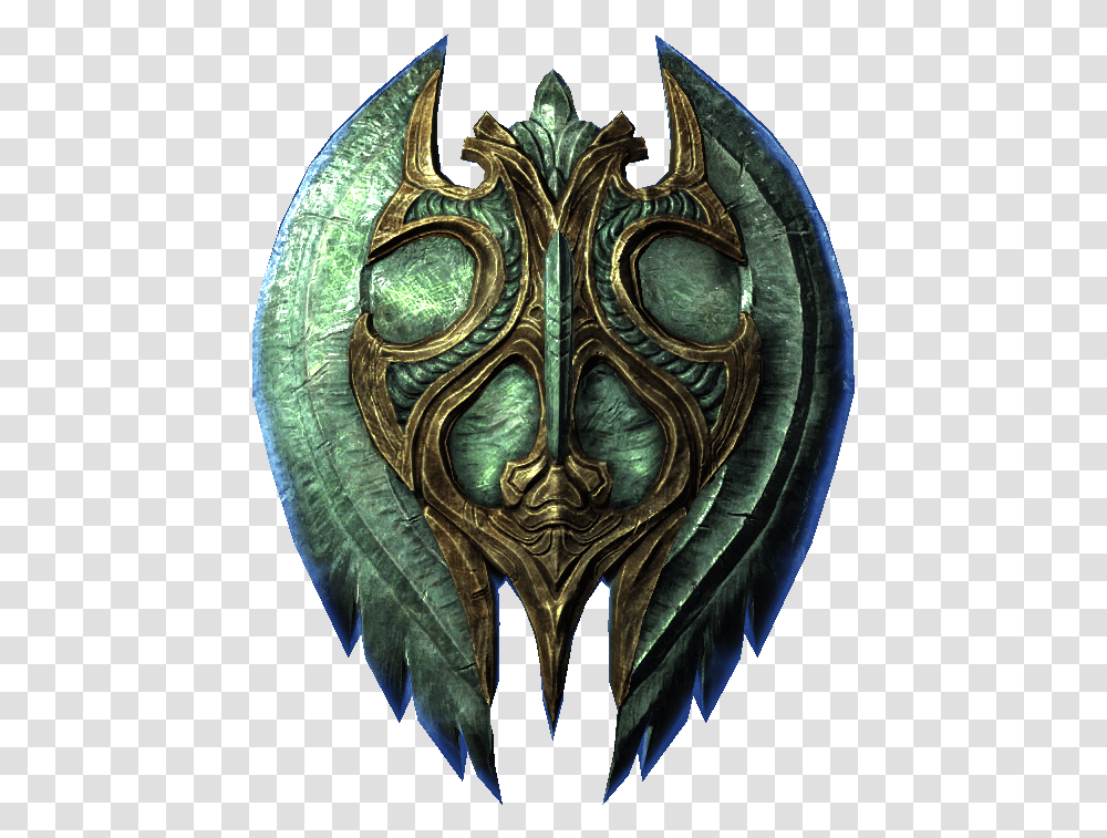 Glass Shield Skyrim, Armor, Painting, Bronze Transparent Png