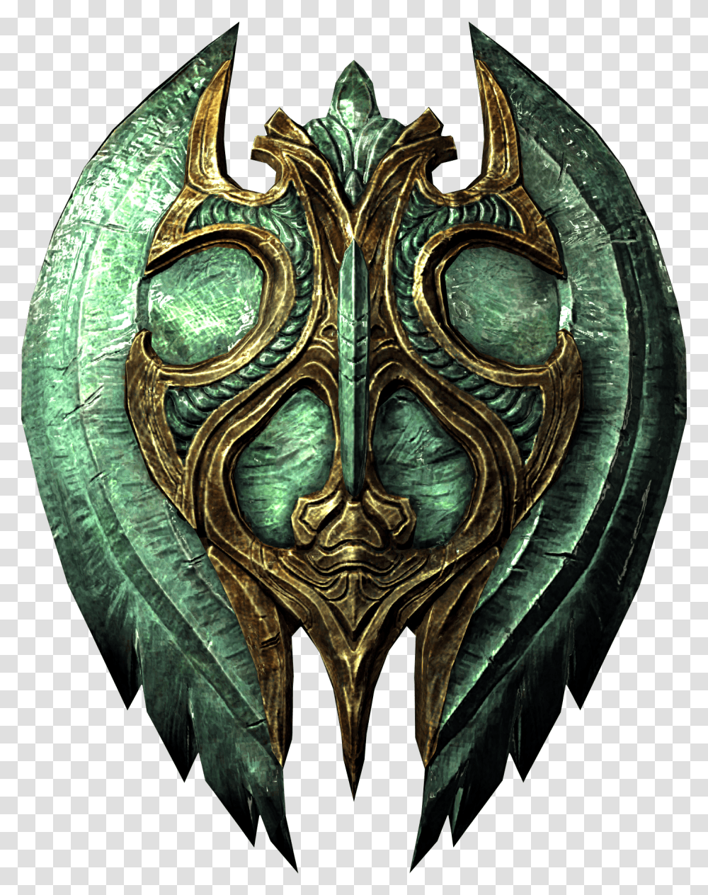 Glass Shield Skyrim, Bronze, Painting, Emblem Transparent Png