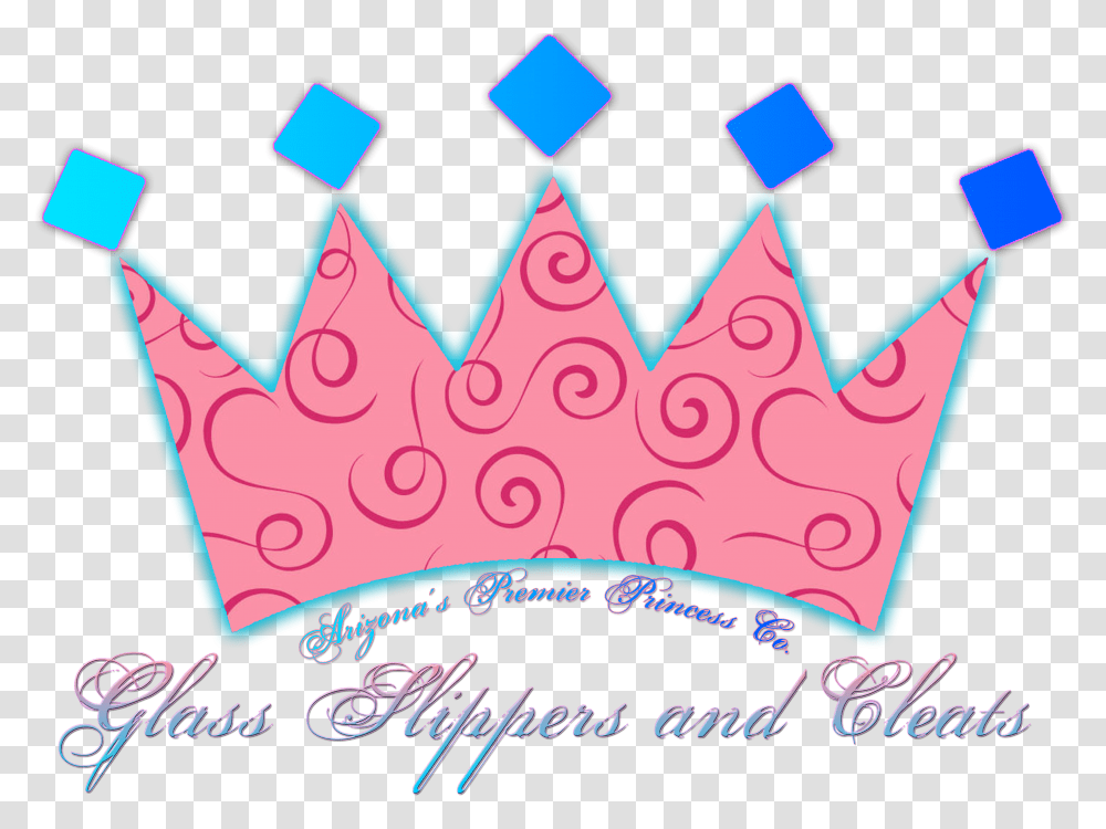 Glass Slippers And Cleats Logo Greeting Card Transparent Png