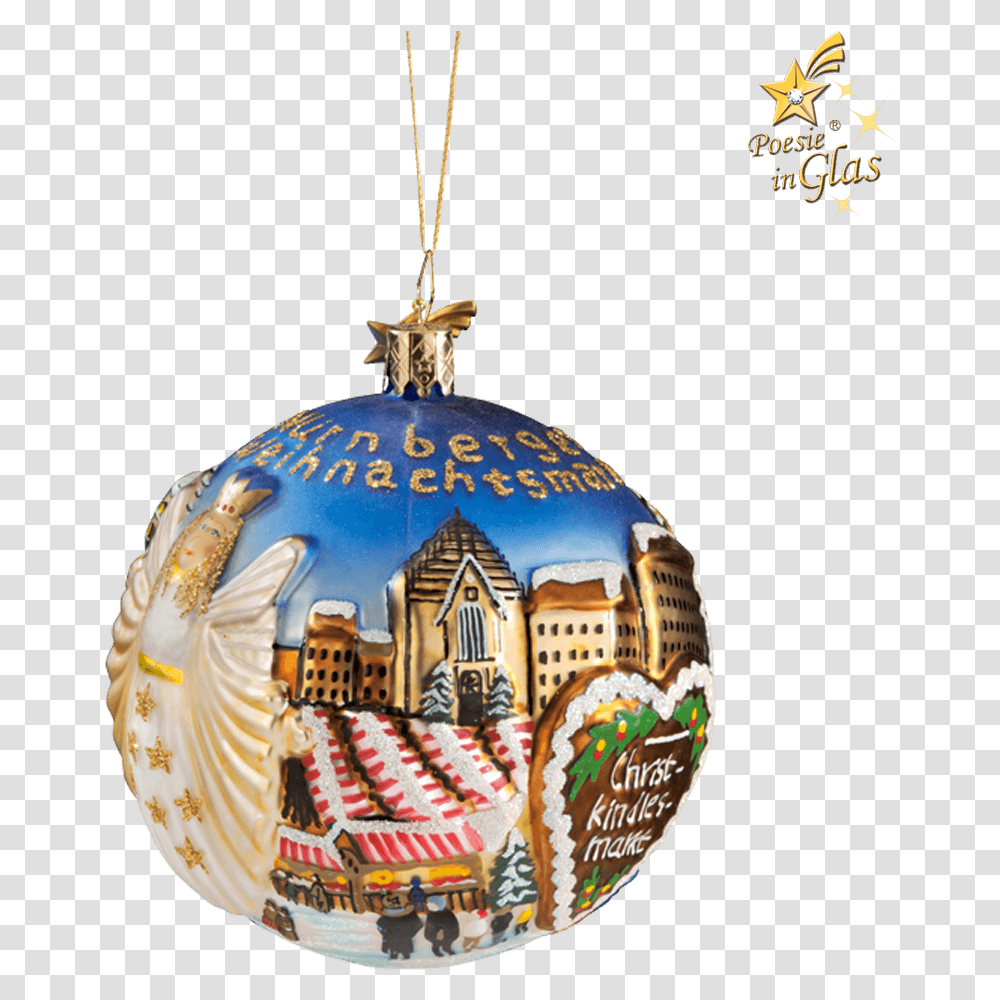 Glass Sphere Christmas Market Nuremberg Locket, Plant, Ornament, Tree, Produce Transparent Png