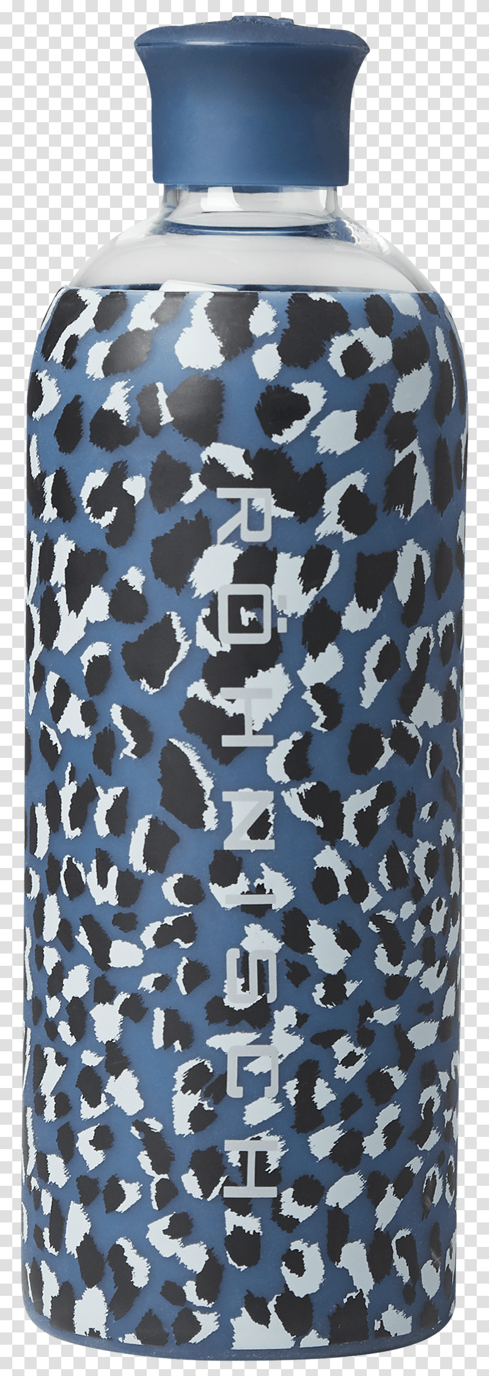 Glass Water Bottle Dusty Blue Spot, Military, Military Uniform, Camouflage, Rug Transparent Png