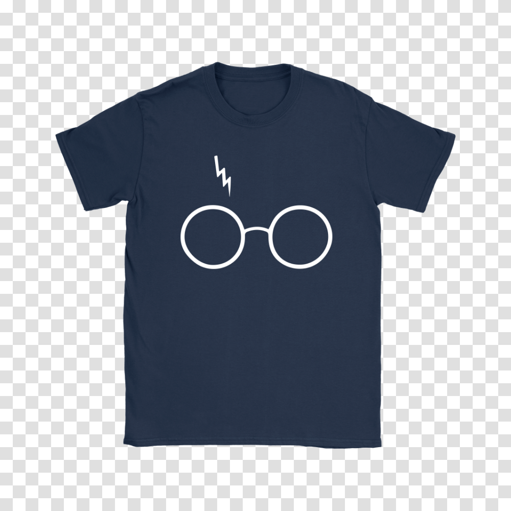 Glasses And Scar Harry Potter Shirts Teeqq Store, Apparel, T-Shirt Transparent Png