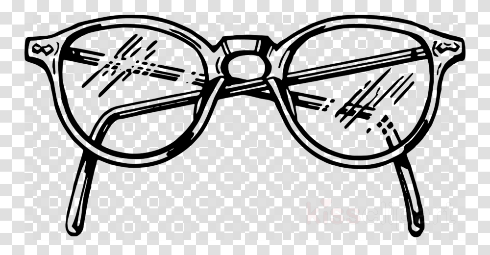 Glasses Clipart Black And White, Rug, Texture, Pattern Transparent Png