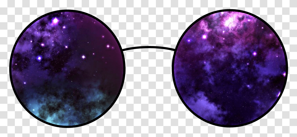Glasses Clipart Purple, Moon, Outer Space, Night, Astronomy Transparent Png