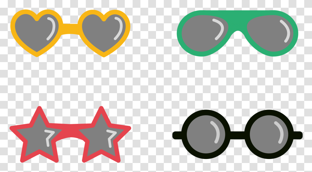 Glasses Drawing Cartoon Sunglasses Cartoon Drawing, Star Symbol Transparent Png