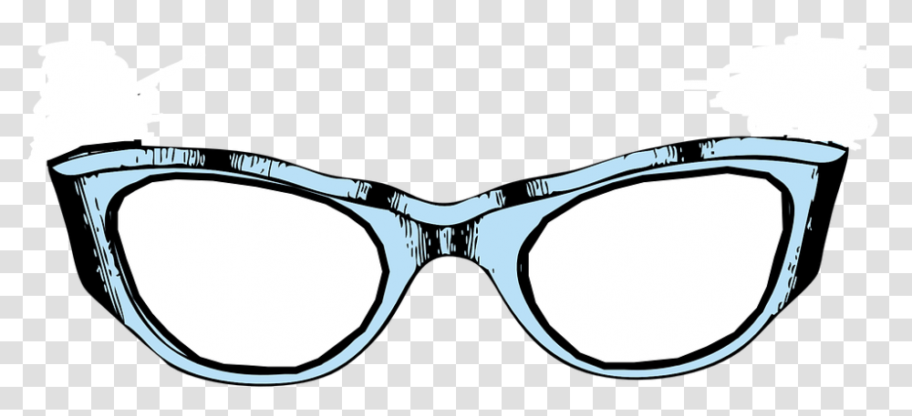 Glasses Eyeglasses Frame Blue Light Blue Isolated Nokia C2 Clip Art Download, Accessories, Accessory, Sunglasses, Goggles Transparent Png