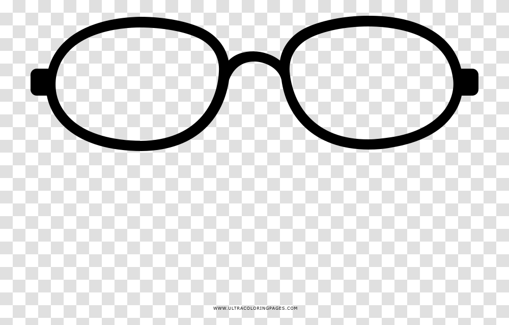 Glasses Frame Coloring, Gray, World Of Warcraft Transparent Png