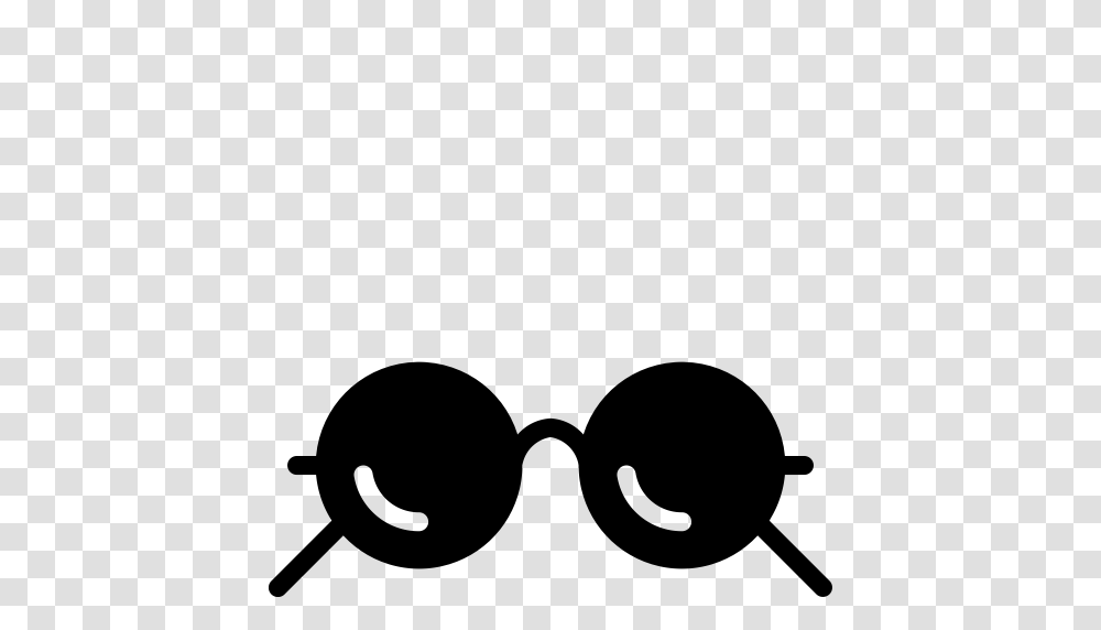 Glasses Harry Potter Solid Icon, Gray, World Of Warcraft Transparent Png