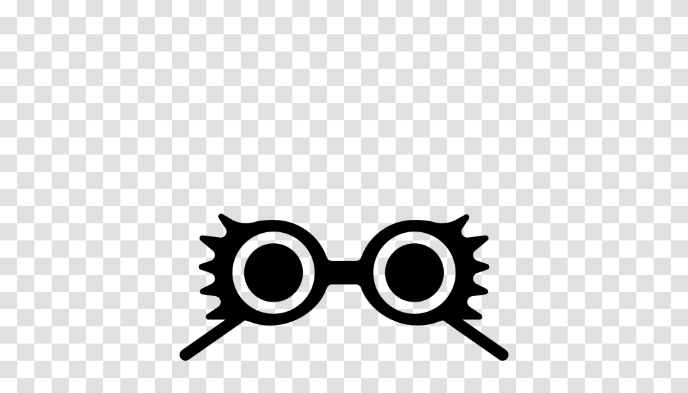 Glasses Harry Potter Solid Spectrespecs Icon, Gray, World Of Warcraft Transparent Png