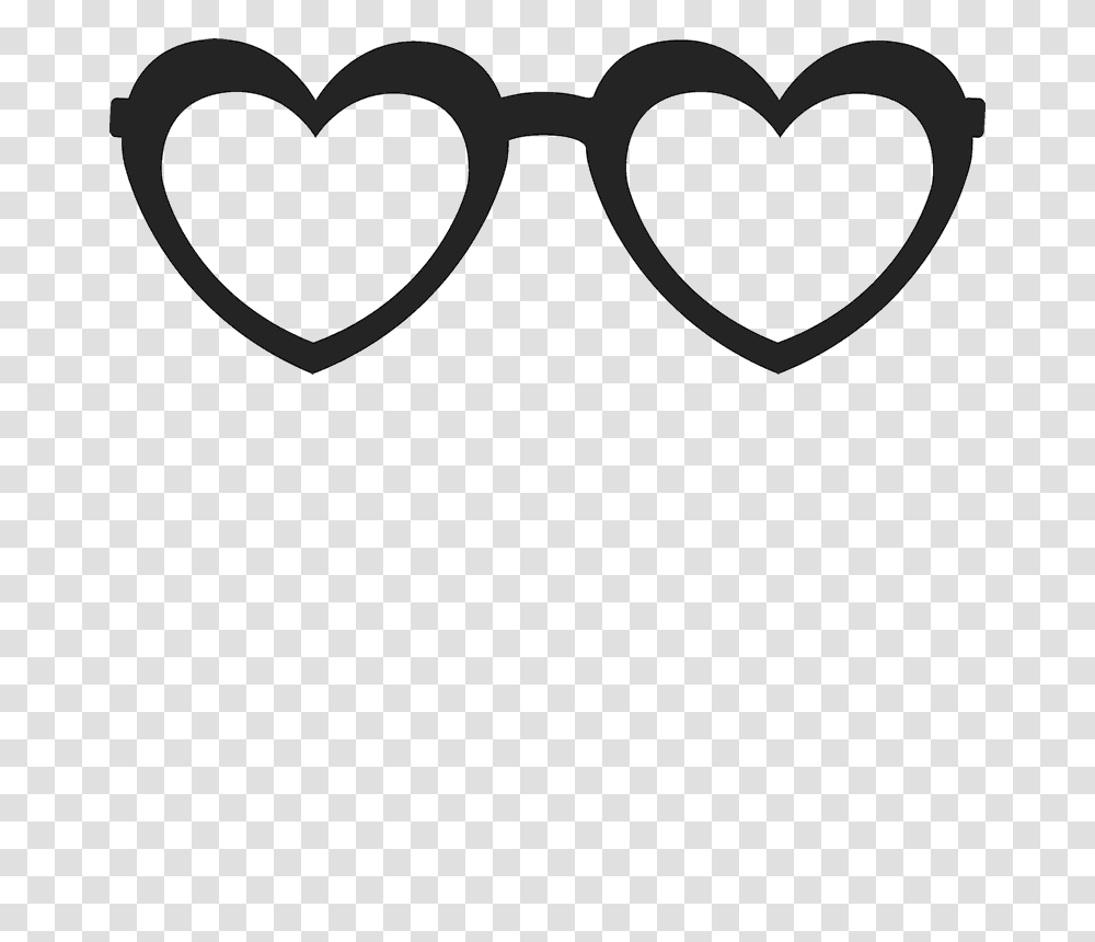 Glasses Heart Cliparts Free Download Clip Art, Accessories, Accessory, Mustache, Stencil Transparent Png