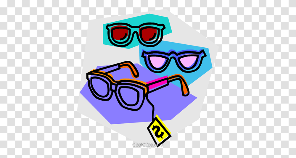 Glasses On Sale Royalty Free Vector Clip Art Illustration, Accessories, Accessory, Goggles Transparent Png