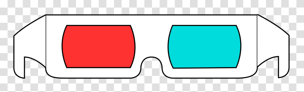 Glasses Red Cyan, Label, Sticker Transparent Png